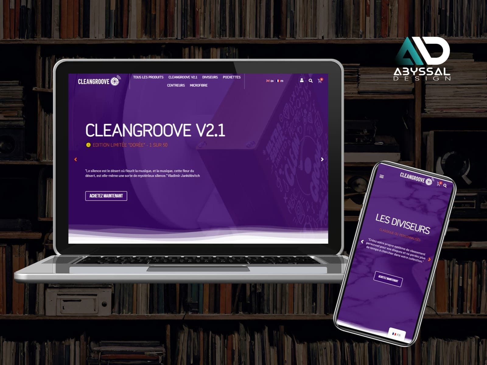 Refonte du site E-commerce de Cleangroove