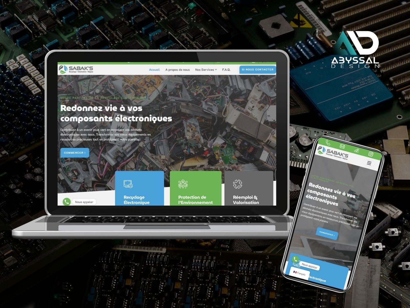 Sabaks Recycling – Refonte Complète et Fonctionnalités Avancées